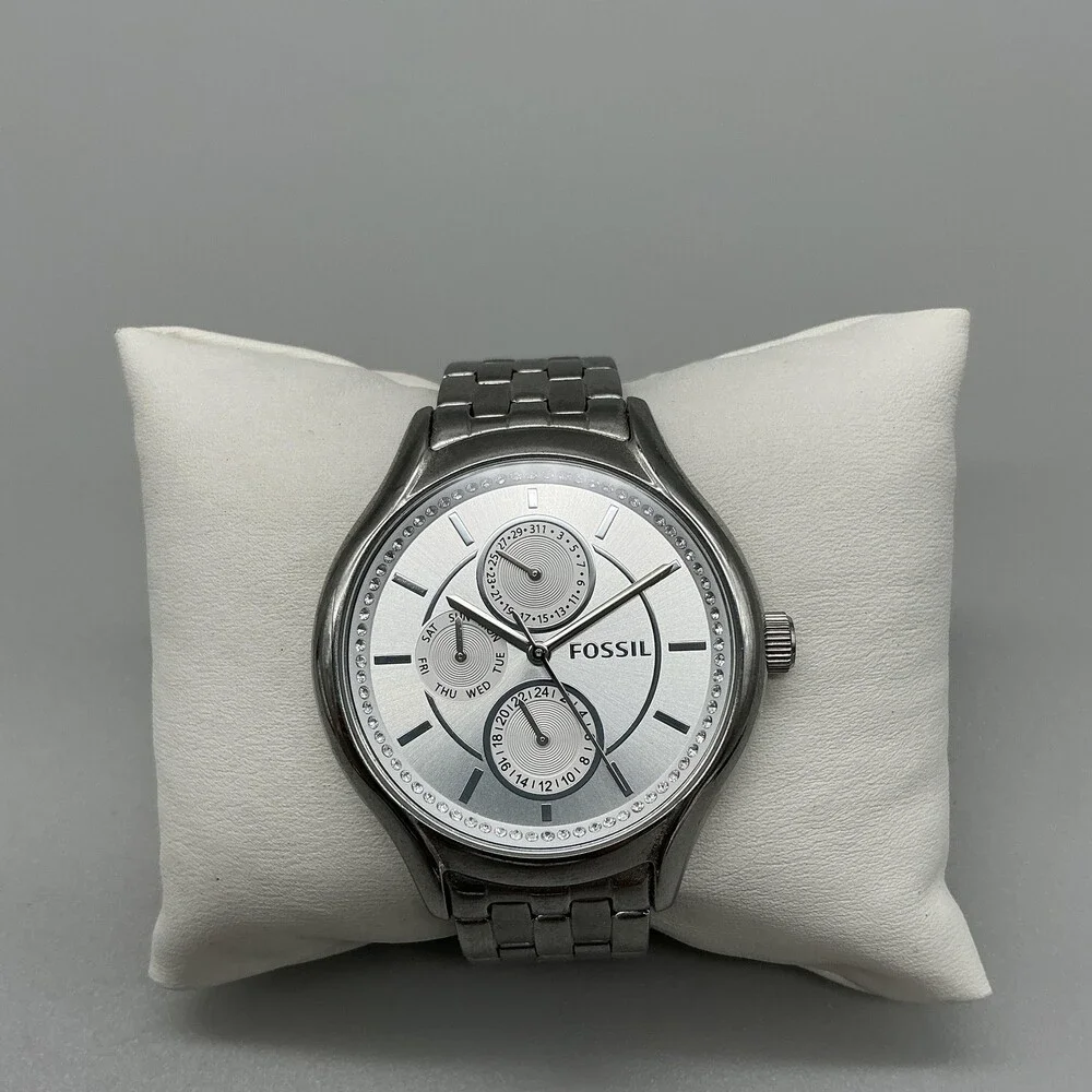 Fossil Daydreamer BQ1580 Women Watch 40mm Stainless Multifunction New Battery 6